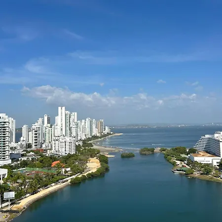 Elegant And Comfortable Ocean View Apartamento Cartagena